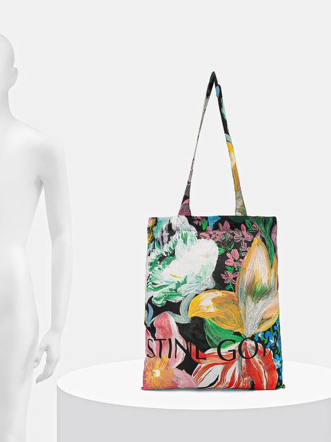 Stine Goya torebka bawełniana 0 kolor żółty SG-AW25-A016-2285