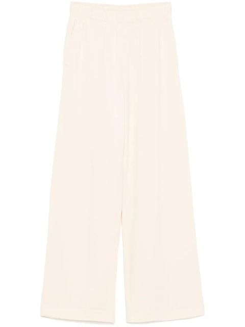 Moncler cotton wide-leg track pants - Neutrals - zdjęcie produktu nr 1