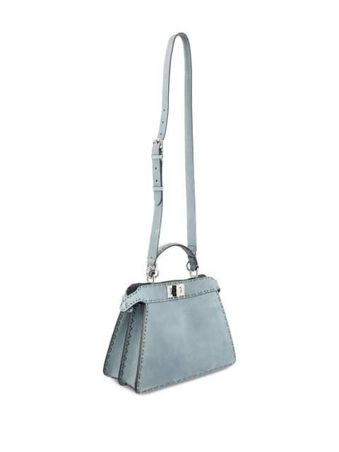 FENDI small Peekaboo ISeeU top-handle tote bag - Blue - zdjęcie produktu nr 2