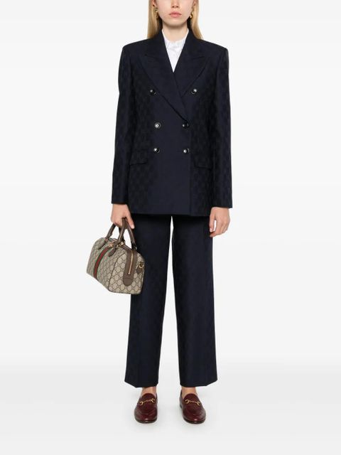 Gucci GG wool trousers - Blue - zdjęcie produktu nr 2