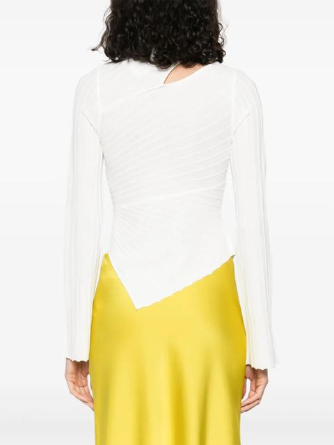 Cult Gaia pleated blouse - White