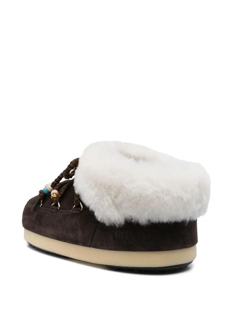 Moon Boot MB EVX MULE SUEDE BEADS DARK BROWN/NATURAL - zdjęcie produktu nr 2