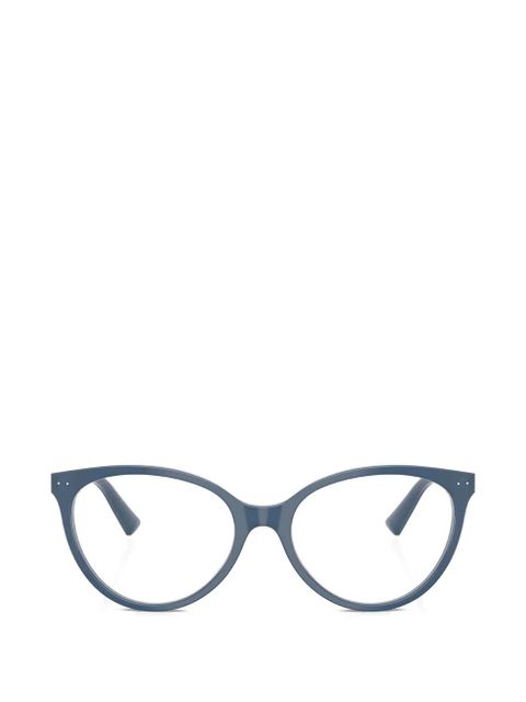 Jimmy Choo oval frame glasses - Blue - zdjęcie produktu nr 1