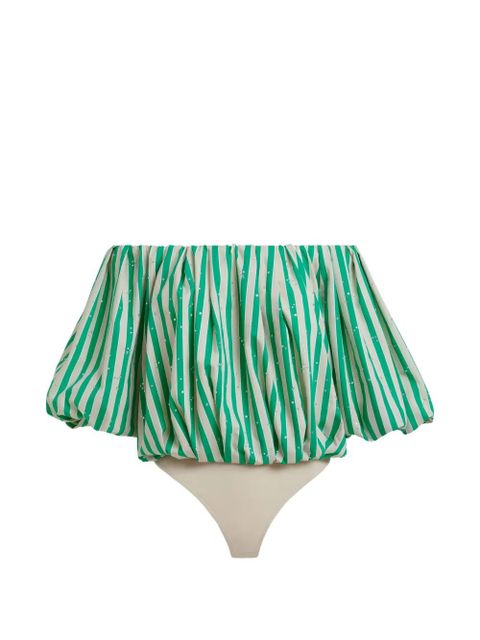 Essentiel Antwerp Jayjay striped top - Green - zdjęcie produktu nr 1