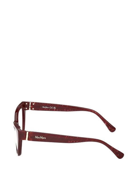 Max Mara Eyewear cat-eye frame glasses - Red