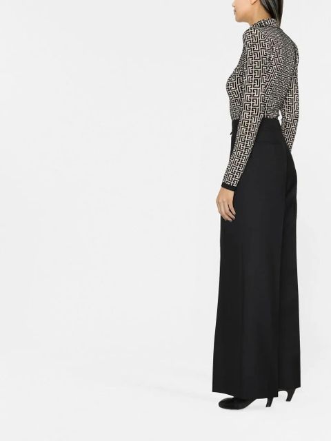 Givenchy wide-leg tailored trousers - Black