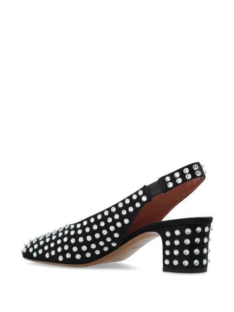 Paris Texas 50mm Lavinia slingback pumps - Black