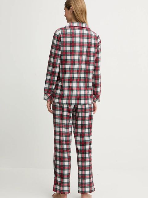Lauren Ralph Lauren piżama damska kolor czerwony ILN92458F