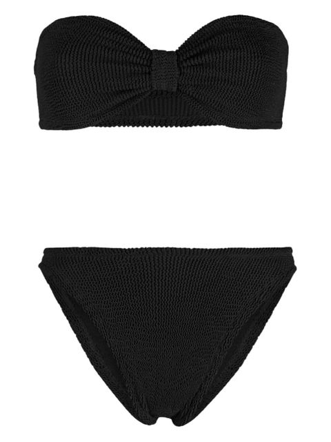 Hunza G Jean crinkled bikini - Black - zdjęcie produktu nr 1
