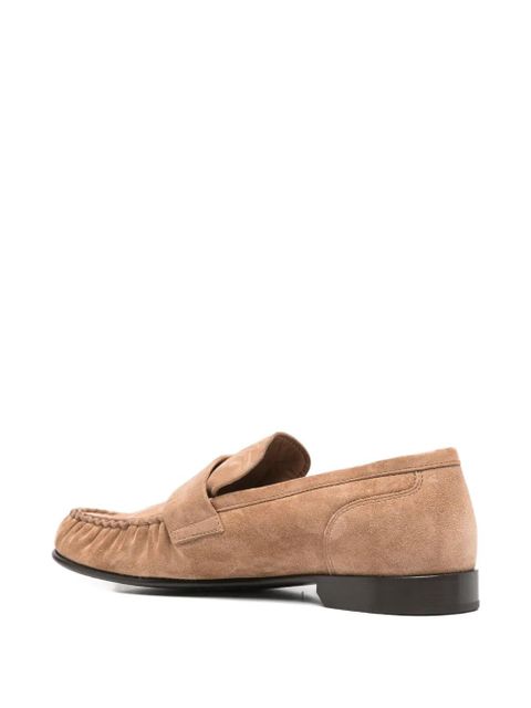 Jimmy Choo Ellis suede loafers - Neutrals