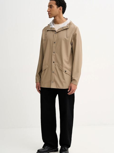 Rains kurtka 12010 Jacket W3 kolor zielony przejściowa 12010