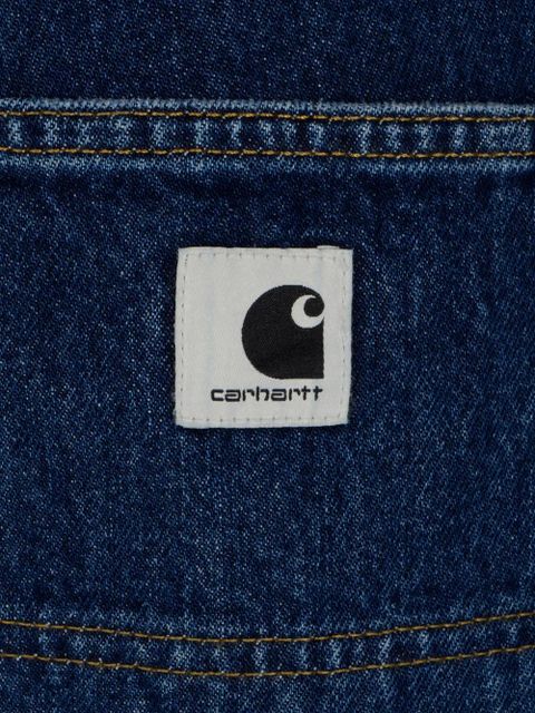 Carhartt WIP patch-pockets cotton denim - Blue - zdjęcie produktu nr 2