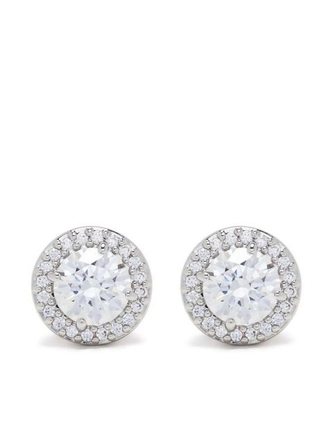 Swarovski Una stud earrings - White - zdjęcie produktu nr 1