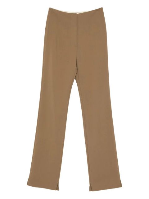 Nanushka Cybel split-hem tailored trousers - Brown - zdjęcie produktu nr 1