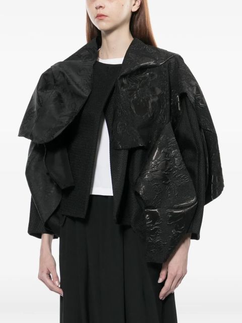 Comme Des Garçons asymmetric jacket - Black