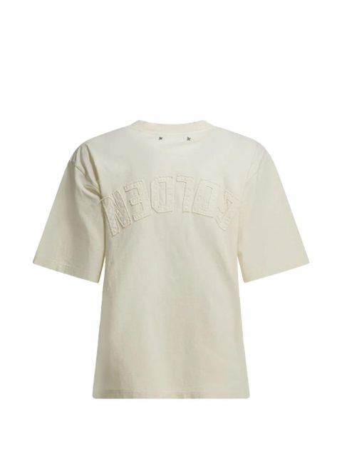 Golden Goose appliqué-detail T-shirt - Neutrals