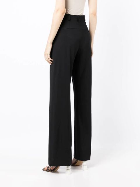 Jacquemus Le Pantalon Sauge flared trousers - Black - zdjęcie produktu nr 2