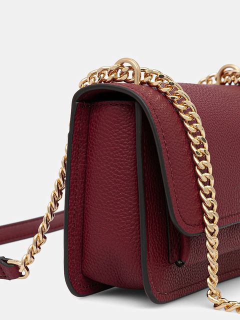 MICHAEL Michael Kors torebka skórzana kolor bordowy 32T4GC7C1T - zdjęcie produktu nr 2