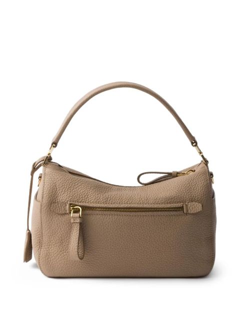 Prada leather shoulder bag - Neutrals