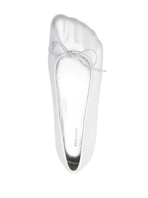 Balenciaga Anatomic ballet flats - Silver