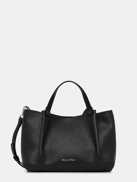 Marc O'Polo torebka skórzana kolor czarny 5000009283 - zdjęcie produktu nr 1