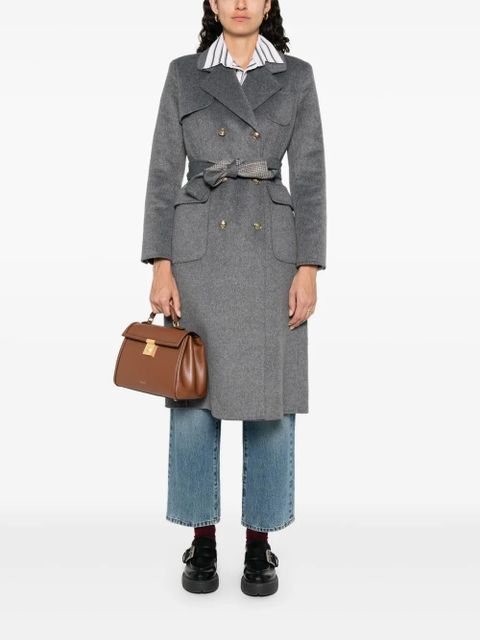 SANDRO double-breasted coat - Grey - zdjęcie produktu nr 2