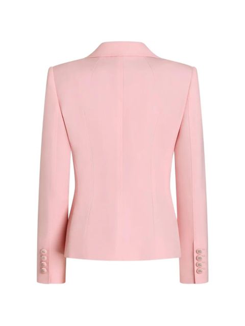 Dolce & Gabbana printed twill single-breasted jacket - Pink - zdjęcie produktu nr 2