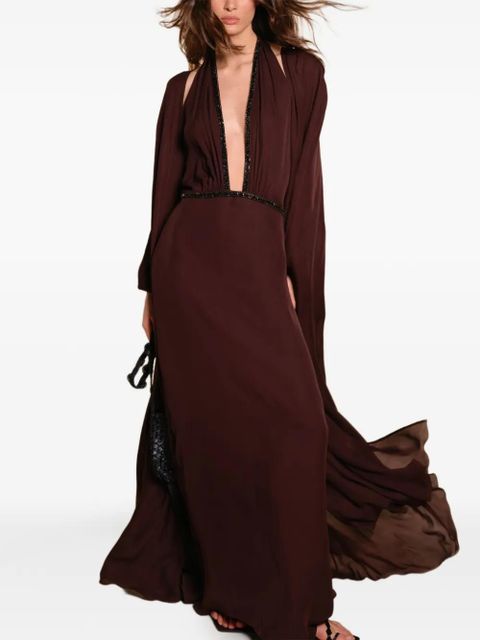 Johanna Ortiz New Destiny cape - Brown - zdjęcie produktu nr 2