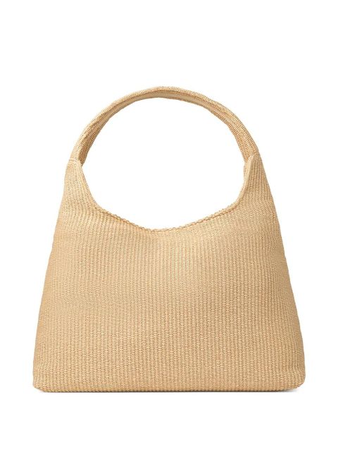 Jimmy Choo large Beach Diamond Hobo shoulder bag - Neutrals