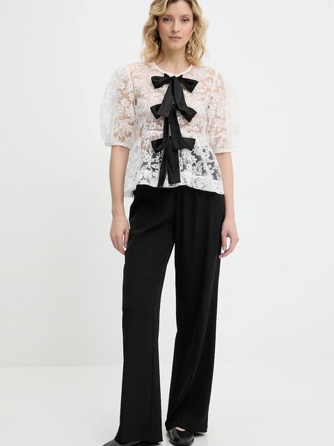 Answear.LAB koszula damska kolor biały regular - zdjęcie produktu nr 2