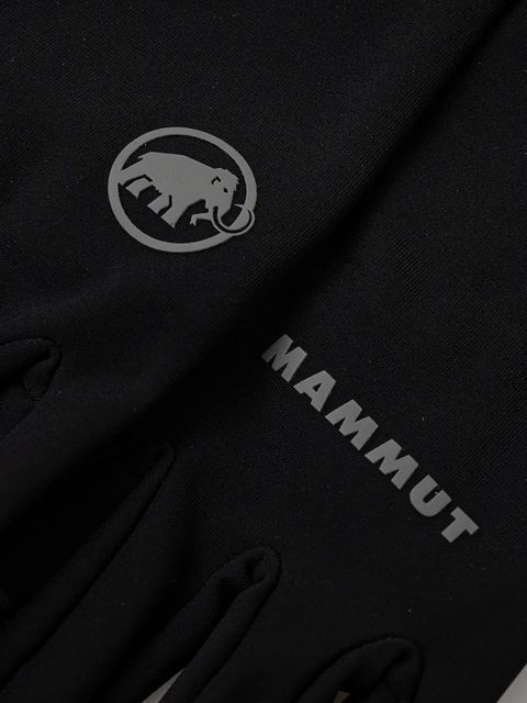 Mammut rękawiczki Stretch kolor czarny 1190.05785 - zdjęcie produktu nr 2