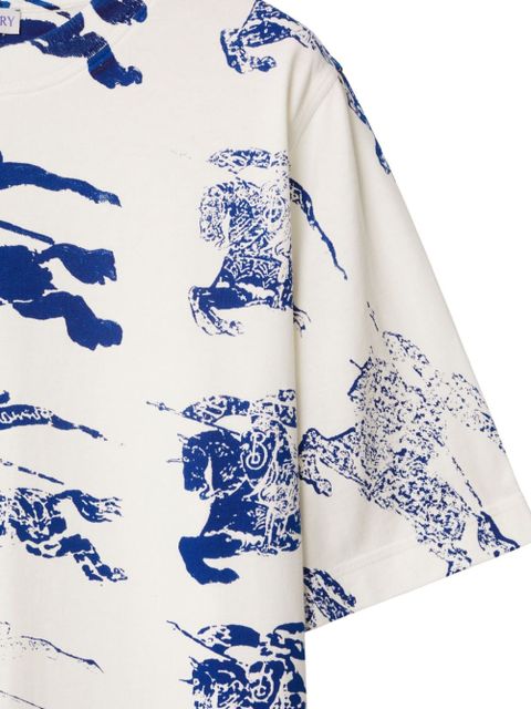 Burberry Equestrian Knight short-sleeve T-shirt - White