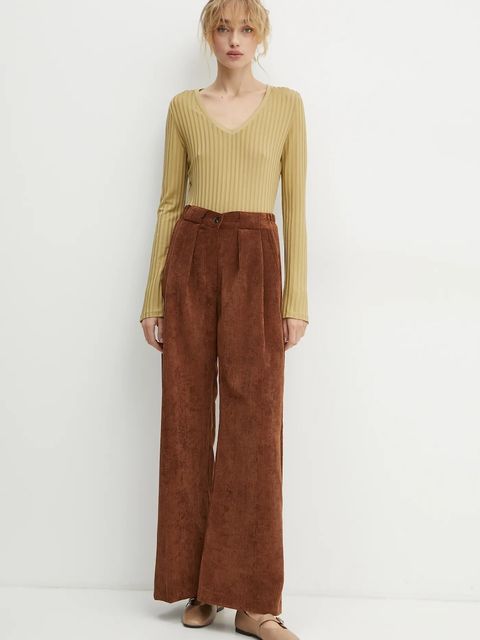 BOSS longsleeve damskie kolor żółty 50532052