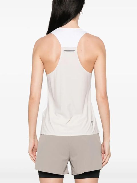On Running reflective-detailing tank top - White