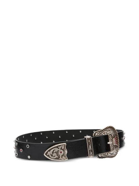 PINKO embellished buckle belt - Black - zdjęcie produktu nr 2