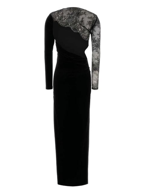 Self-Portrait long-sleeve maxi dress - Black - zdjęcie produktu nr 2