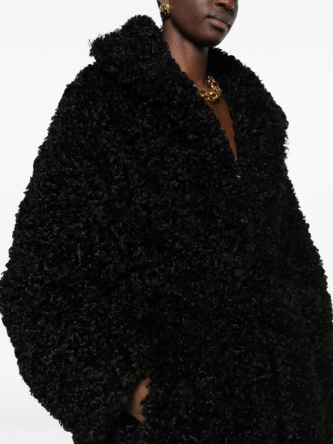 The Frankie Shop single-breasted coat - Black