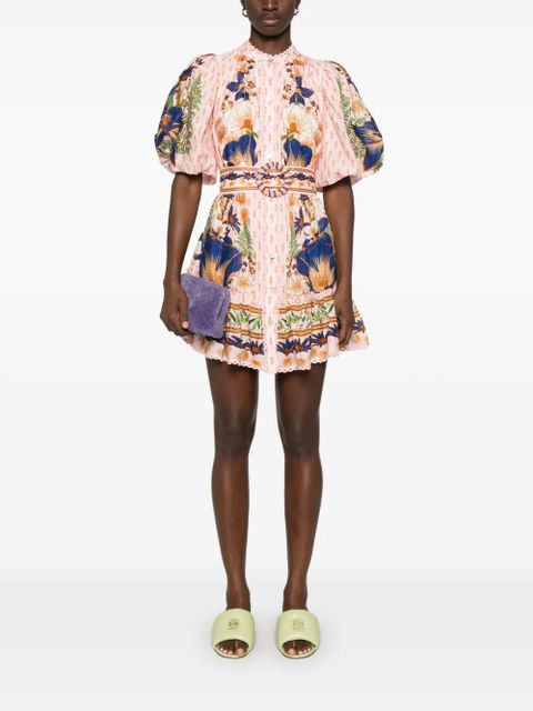 FARM Rio Dream Garden mini dress - Pink - zdjęcie produktu nr 2