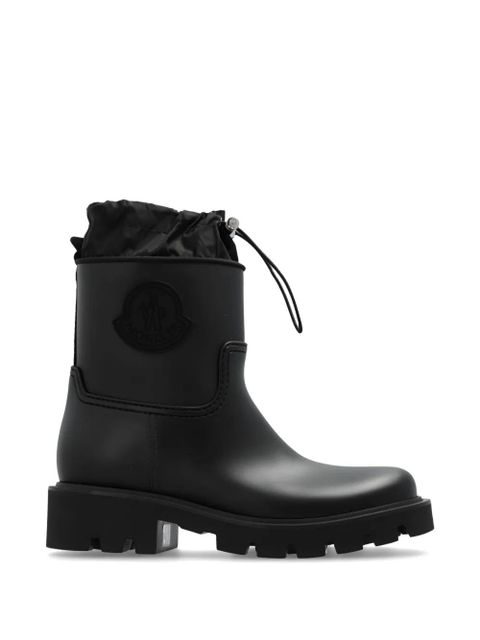 Moncler Kicktream drawstring lug-sole boots - Black - zdjęcie produktu nr 1