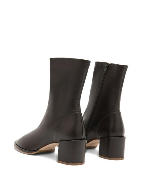 BY FAR Josiah block-heel boots - Brown