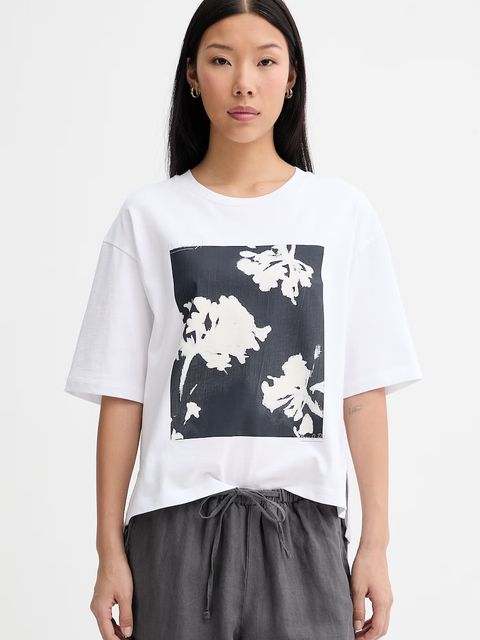 Marc O'Polo T-shirt damski bawełniany - zdjęcie produktu nr 1