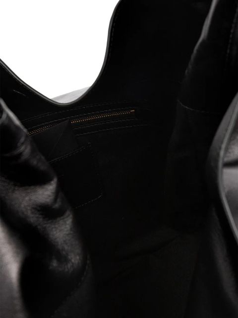 Moschino leather tote bag - Black