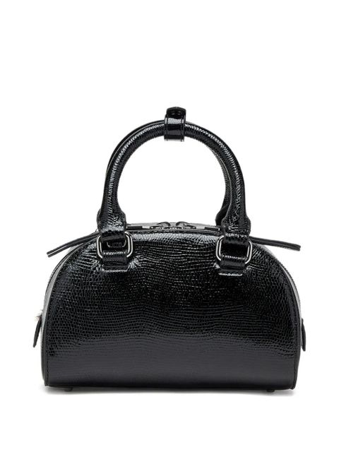 Diesel logo-embossed tote bag - Black