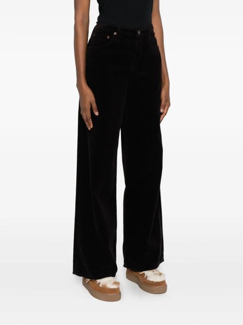 AGOLDE V-waist jeans - Black - zdjęcie produktu nr 2