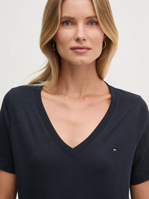 Tommy Hilfiger t-shirt bawełniany - zdjęcie produktu nr 2