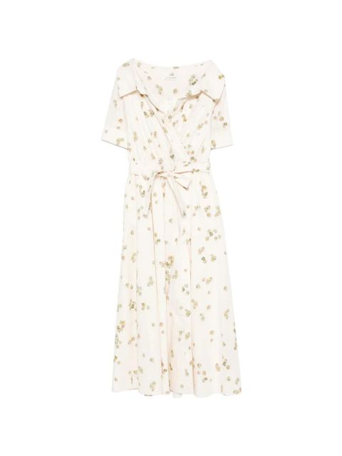 Altuzarra floral-print dress - Neutrals - zdjęcie produktu nr 1