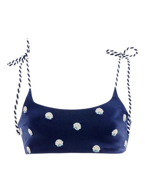 Agua By Agua Bendita Aya sereia bikini top - Blue - zdjęcie produktu nr 1