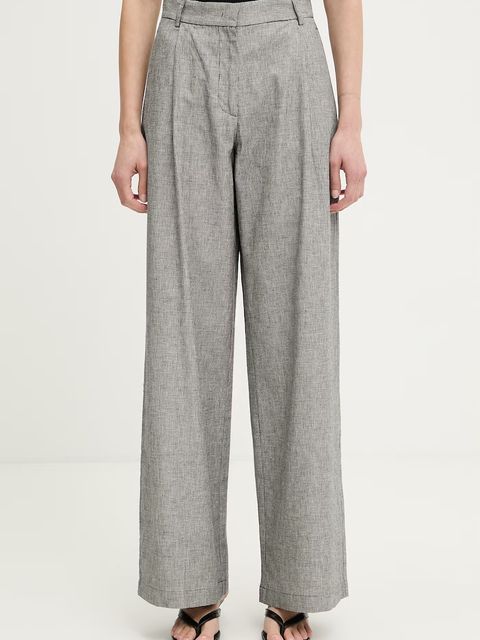 Sessun spodnie garniturowe damskie lniane - zdjęcie produktu nr 2