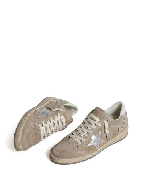 Golden Goose Ball Star LTD star-embellished suede sneakers - Neutrals - zdjęcie produktu nr 2
