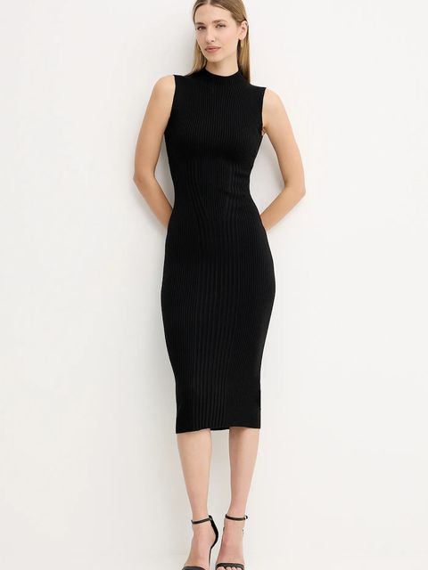 Guess sukienka JULIA kolor czarny maxi dopasowana W5BK23 Z3OW2 - zdjęcie produktu nr 2